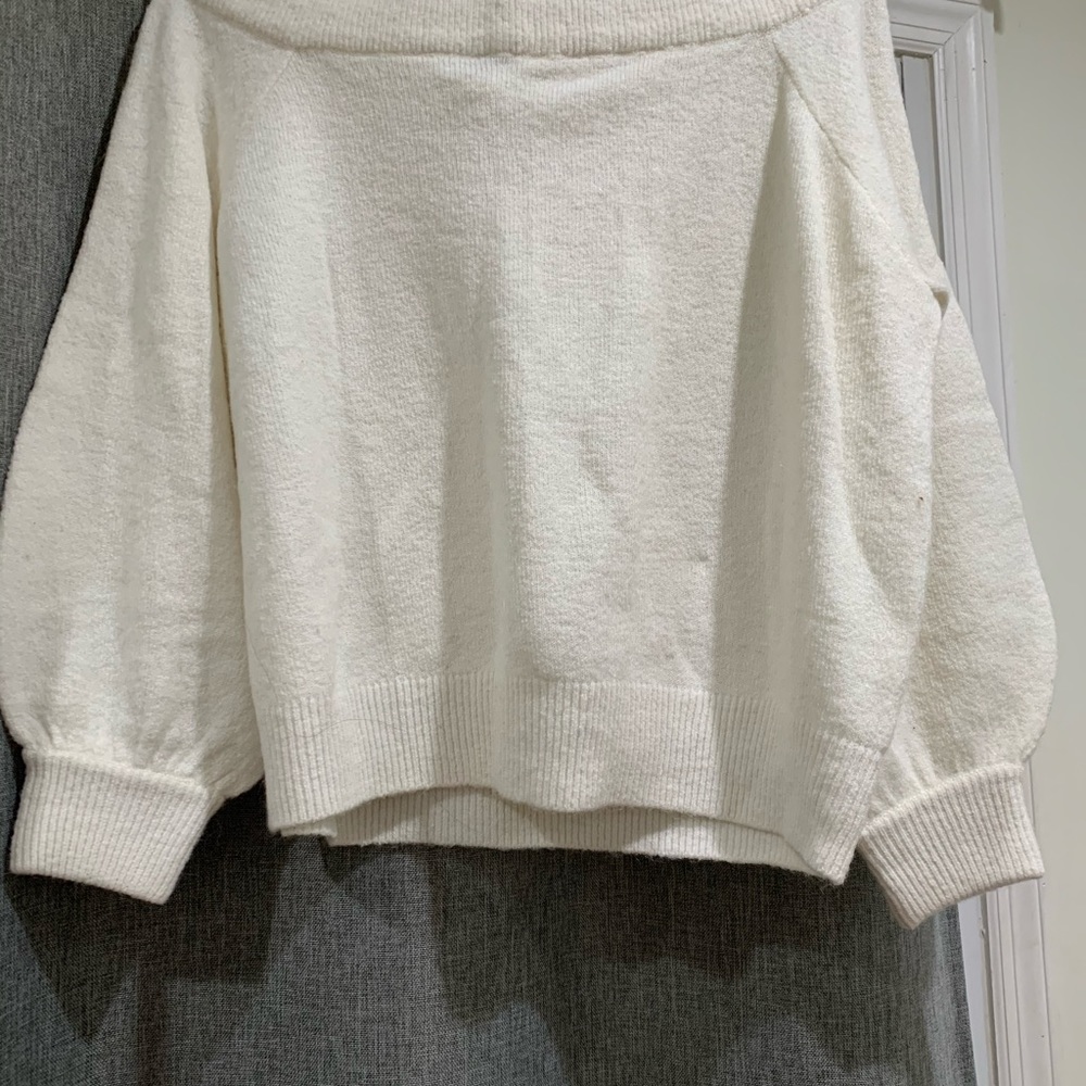 Off Shoulder Sweater